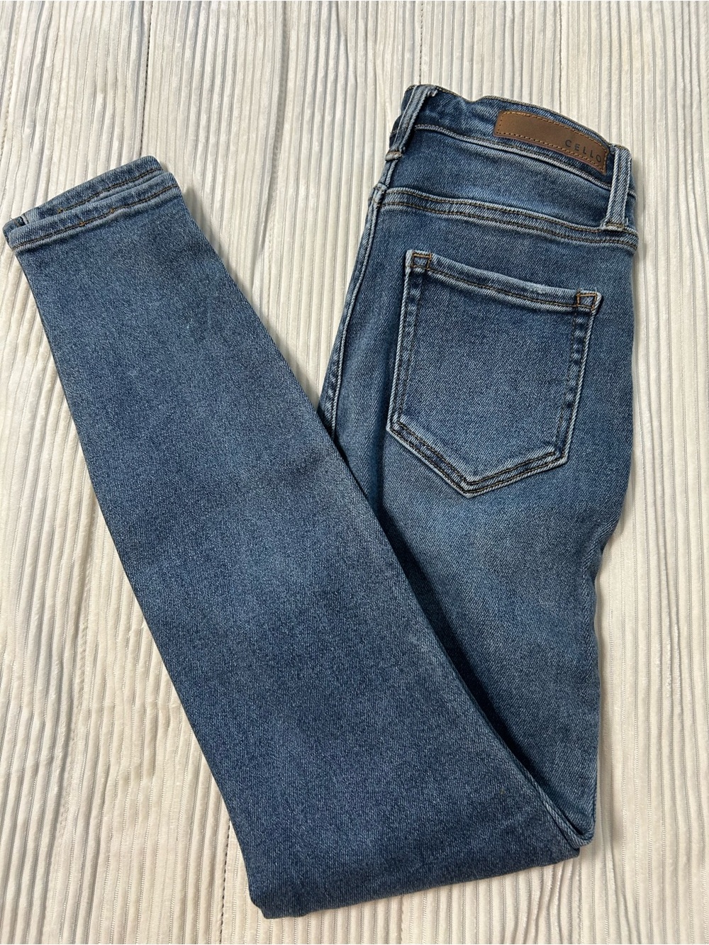 Cello Women's Medium Blue Skinny Jeans